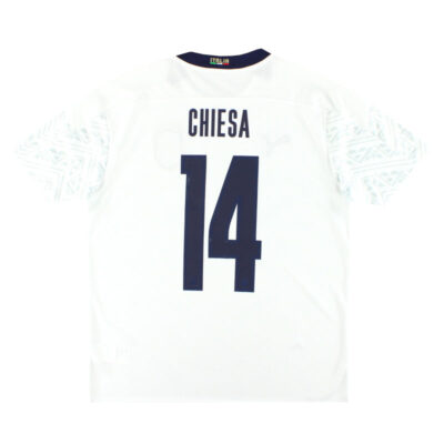 2020-21 Italy Away Limited Jersey Chiesa #14