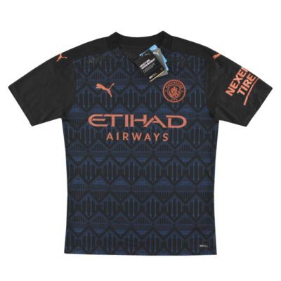 2020-21 Manchester City Player Issue Away Limited Jersey
