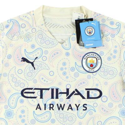 Alternative view of 2020-21 Manchester City Player Issue Third Limited Jersey