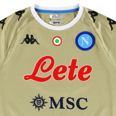 Alternative view of 2020-21 Napoli Goalkeeper Limited Jersey