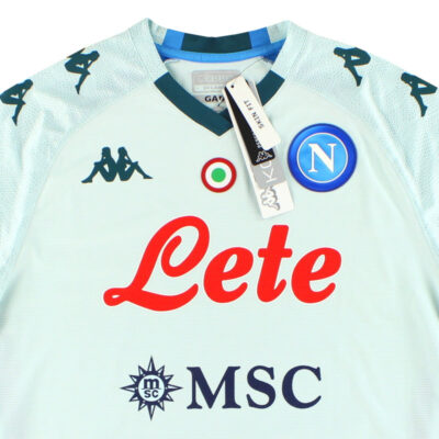 Alternative view of 2020-21 Napoli Kombat Pro Away Limited Jersey