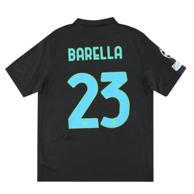 2021-22 Inter Milan Third Limited Jersey Barella #23