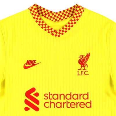 Alternative view of 2021-22 Liverpool Third Limited Jersey