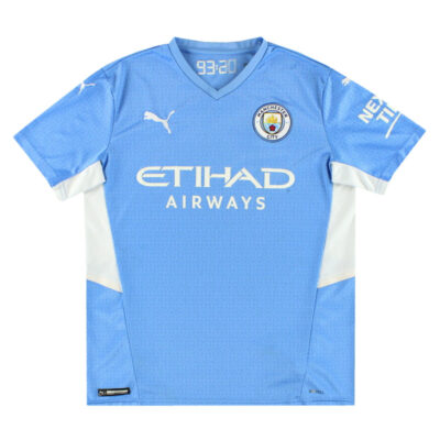 2021-22 Manchester City Home Limited Jersey