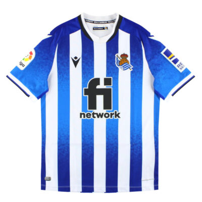 2021-22 Real Sociedad Macron Home Limited Jersey