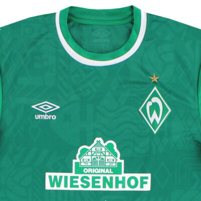 Alternative view of 2021-22 Werder Bremen Home Limited Jersey