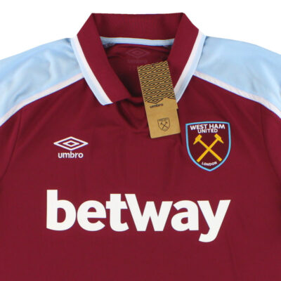 Alternative view of 2021-22 West Ham Home Limited Jersey