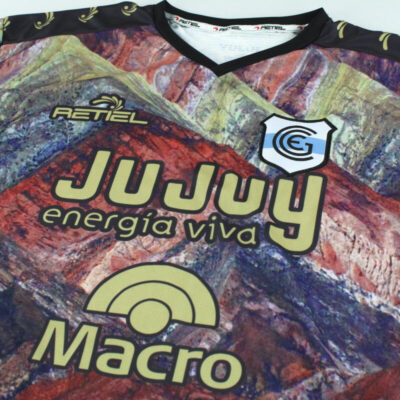 2021 Club Atletico Gimnasia y Esgrima Retiel '90th Year' Thire Limited Jersey - Image 3