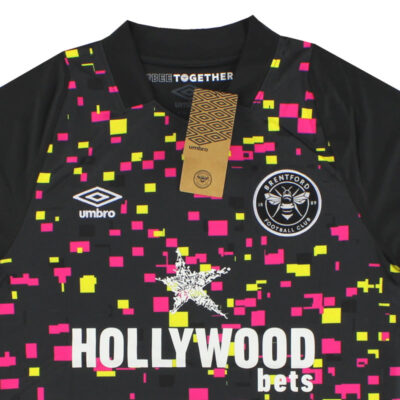 Alternative view of 2022-23 Brentford Third Limited Jersey