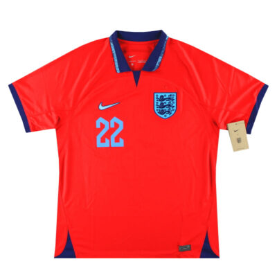 Alternative view of 2022-23 England Away Limited Jersey Bellingham #22