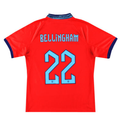 2022-23 England Away Limited Jersey Bellingham #22