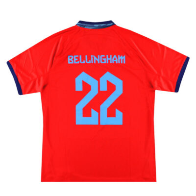 2022-23 England Away Limited Jersey Bellingham #22