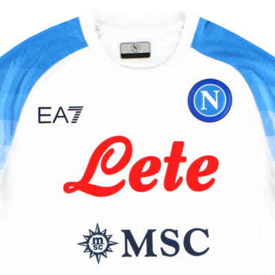 2022-23 Napoli EA7 Away Limited Jersey - Image 3