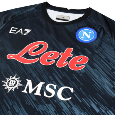 Alternative view of 2022-23 Napoli EA7 Third Limited Jersey