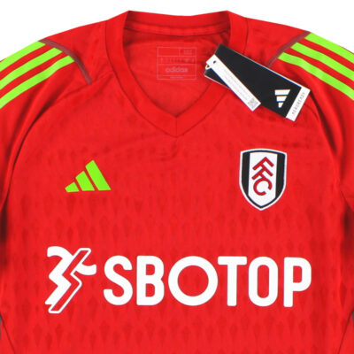 Alternative view of 2023-24 Fulham Home Goalkeeper Limited Jersey