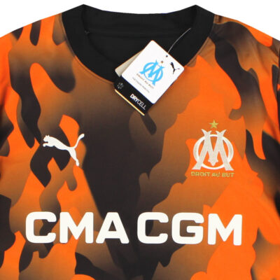 Alternative view of 2023-24 Marseille Third Limited Jersey