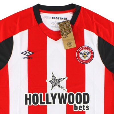 Alternative view of 2023-25 Brentford Home Limited Jersey