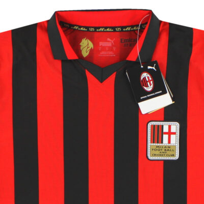 Alternative view of 2024-25 AC Milan Anniversary  Home Limited Jersey