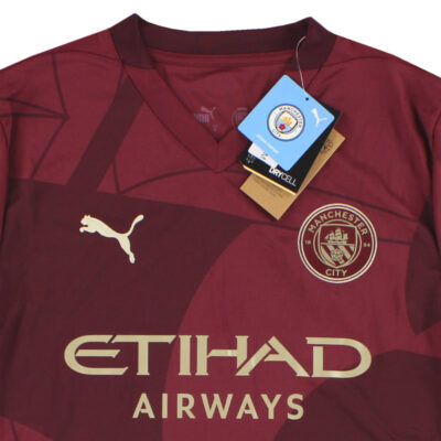 Alternative view of 2024-25 Manchester City Third Limited Jersey