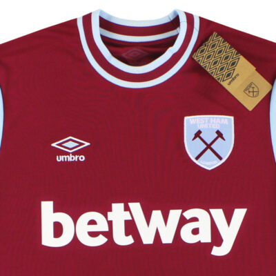 Alternative view of 2024-25 West Ham Home Limited Jersey