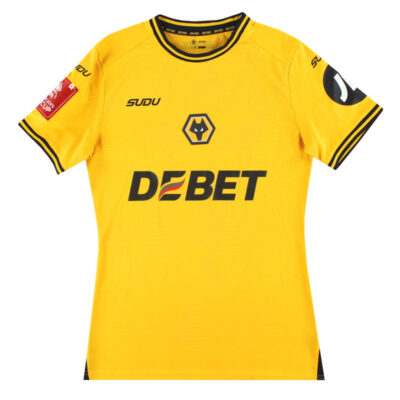 Alternative view of 2024-25 Wolves Sudu Player Issue Home Limited Jersey Cundle #34