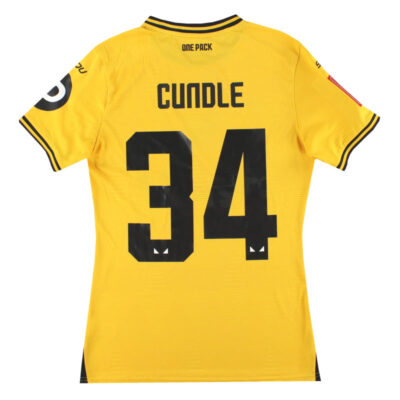 2024-25 Wolves Sudu Player Issue Home Limited Jersey Cundle #34