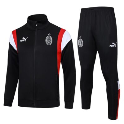 AC Milan Tracksuit Jacket 2023 2024 Black
