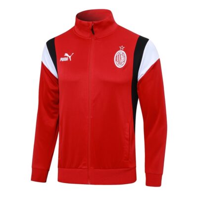 Alternative view of AC Milan Tracksuit Jacket 2023 2024 Light Red