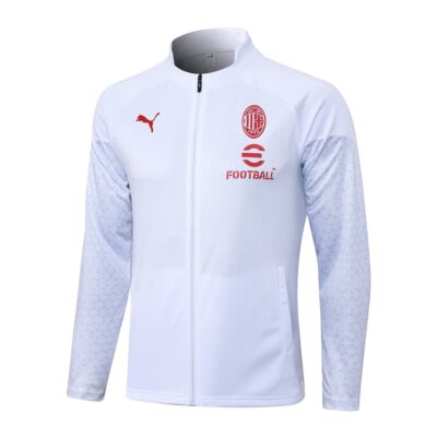 Alternative view of AC Milan Tracksuit Jacket 2023 2024 White