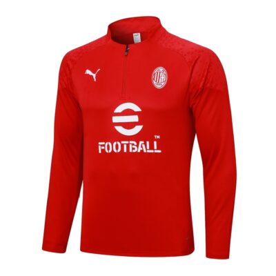 Alternative view of AC Milan Training Tracksuit 2023 2024 Light Red
