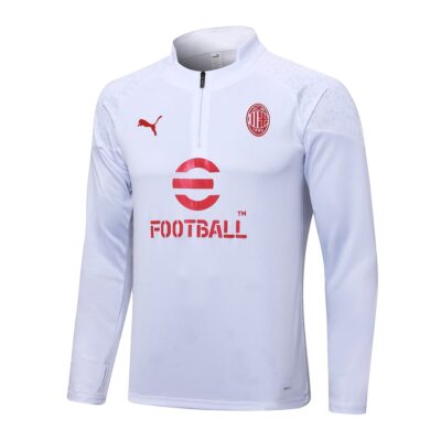 Alternative view of AC Milan Training Tracksuit 2023 2024 White