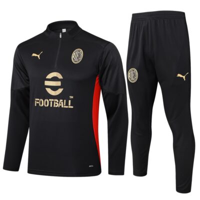 AC Milan Training Tracksuit 2024 2025 Black
