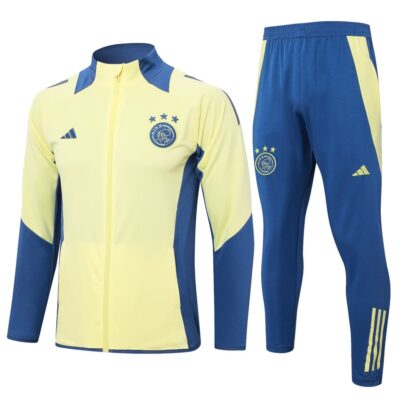 Ajax Tracksuit Jacket 2024 2025 Yellow