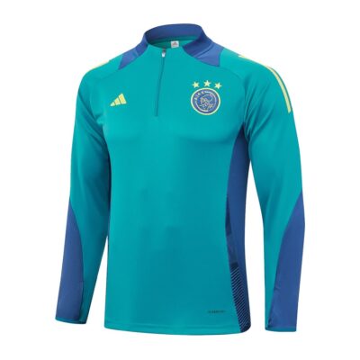 Alternative view of Ajax Training Tracksuit 2024 2025 Green