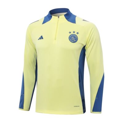 Alternative view of Ajax Training Tracksuit 2024 2025 Yellow