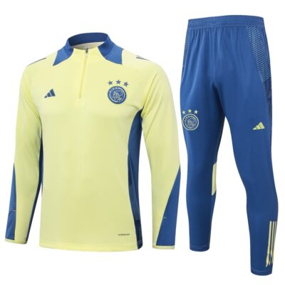 Ajax Training Tracksuit 2024 2025 Yellow