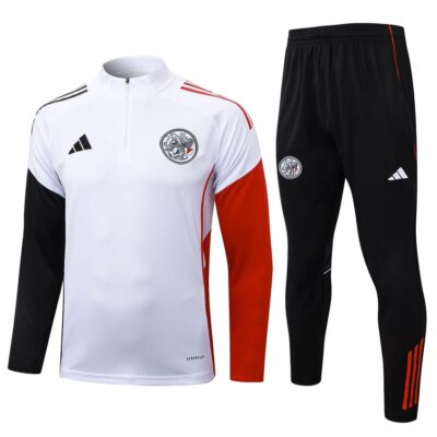 Ajax Training Tracksuit 2025 2026 White