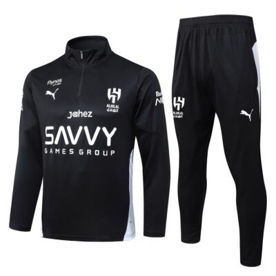 Al Hilal Training Tracksuit 2025 2026 Black Night