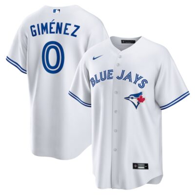Andres Gimenez Toronto Blue Jays Home Replica Jersey - White