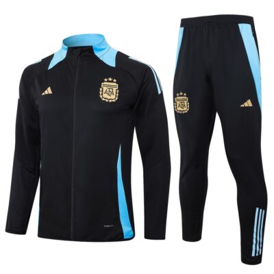 Argentina Tracksuit Jacket 2024 2025 Black