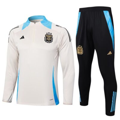 Argentina Training Tracksuit 2024 2025 Beige