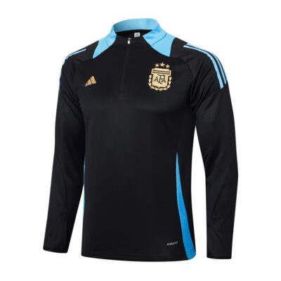 Alternative view of Argentina Training Tracksuit 2024 2025 Black