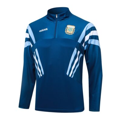 Alternative view of Argentina Training Tracksuit 2024 2025 Dark Blue