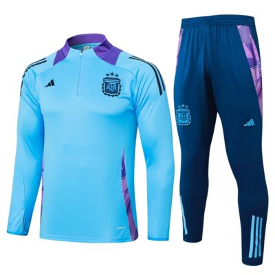 Argentina Training Tracksuit 2024 2025 Sky Blue