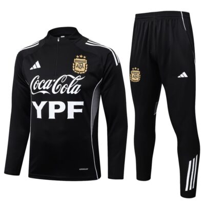 Argentina Training Tracksuit 2025 2026 Black Night