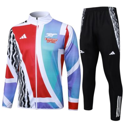 Arsenal Tracksuit Jacket 2024 2025 Blue Red