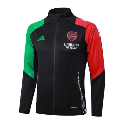 Alternative view of Arsenal Tracksuit Jacket 2024 2025 Dark Black