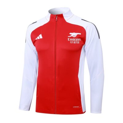 Alternative view of Arsenal Tracksuit Jacket 2024 2025 Red