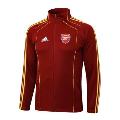 Alternative view of Arsenal Tracksuit Jacket 2025 2026 Dark Red