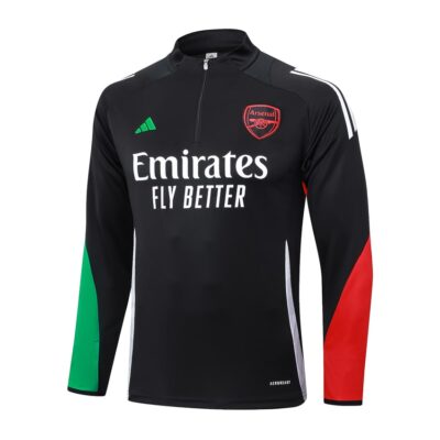 Alternative view of Arsenal Training Tracksuit 2024 2025 Black